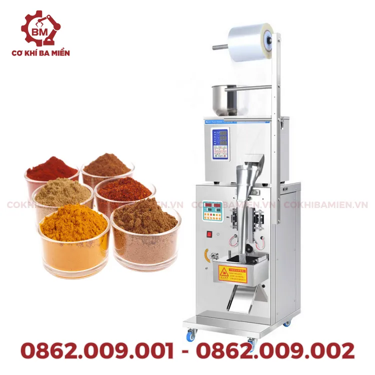 Máy đóng gói bột 3 biên là dòng máy gì?