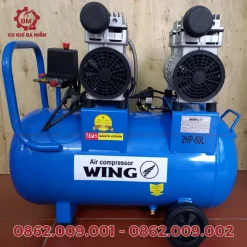 Máy nén khí không dầu gảim âm