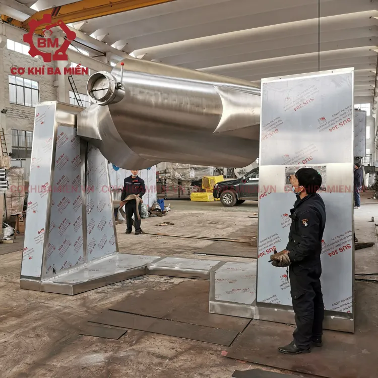 Máy trộn bột chữ V