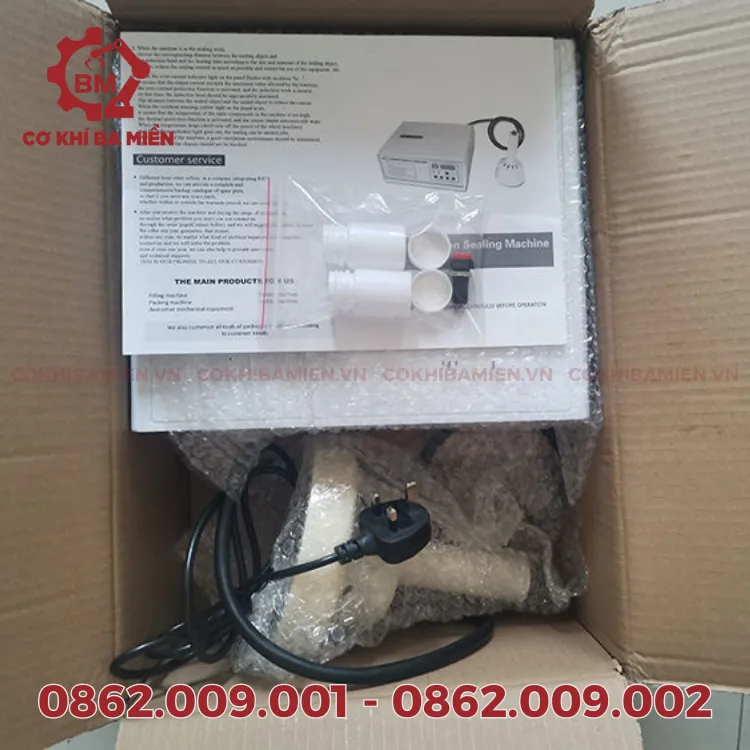 Mua máy dán màng seal cầm tay tại Cơ Khí Ba Miền