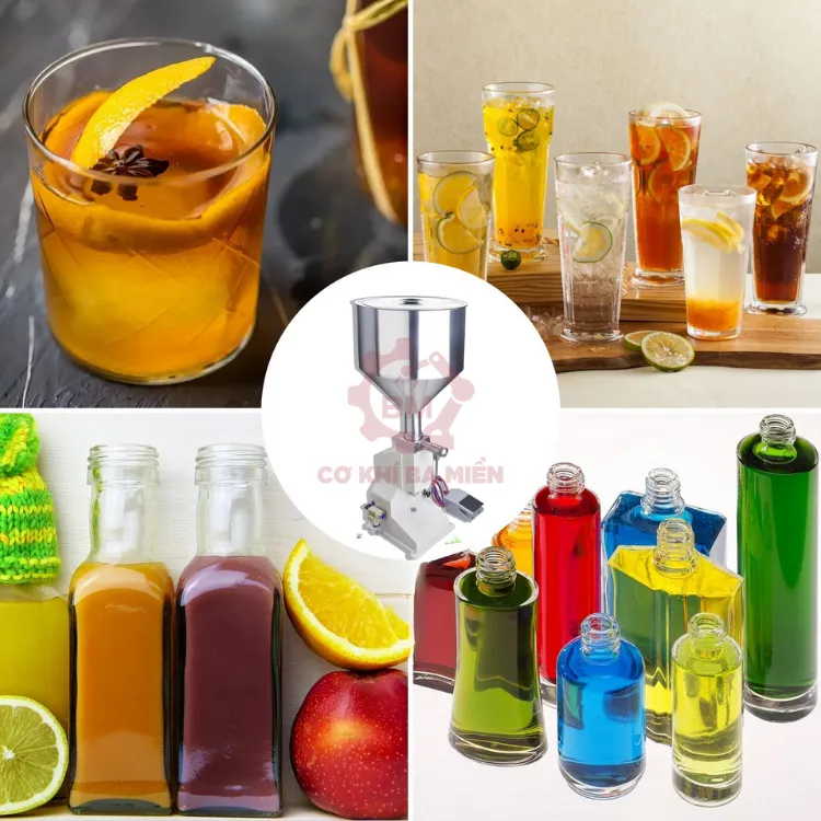 Ứng dụng của máy chiết rót