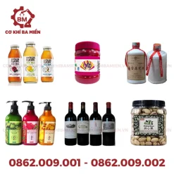 Ứng dụng của máy dán nhãn chai tự động