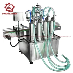 Máy chiết rót tự động 4 vòi