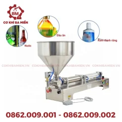 Máy chiết rót 1 vòi bán tự động 250ml được sử dụng trong nhiều lĩnh vực như y học, mỹ phẩm, thực phẩm...