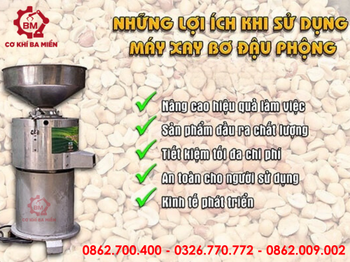 Máy làm bơ đậu phộng