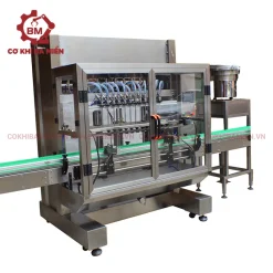 Dây chuyền chiết rót 12 vòi tự động