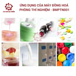 Ứng dụng của máy đồng hoá phòng thí nghiệm