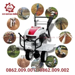 Ứng dụng của máy xới đất cầm tay