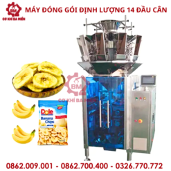 MÁY ĐÓNG GÓI ĐỊNH LƯỢNG 14 ĐẦU CÂN
