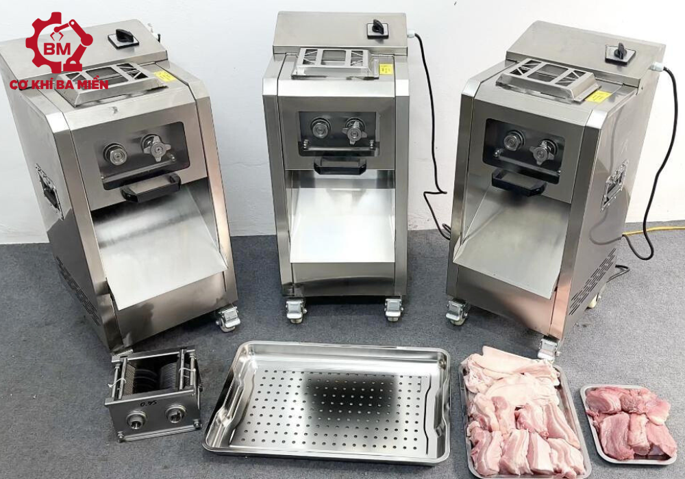Máy thái thịt DQ-8 - Máy thái thịt tươi sống
