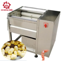 Máy gọt rửa củ gừng tươi