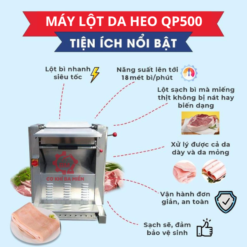 Máy lột da heo