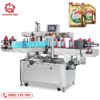 Máy dán decal - Máy dán decal chai vuông tự động