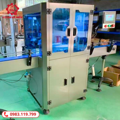 Máy viền mí lon hút chân không và bơm khí Nitơ