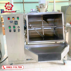 Bồn trộn nằm ngang có gia nhiệt