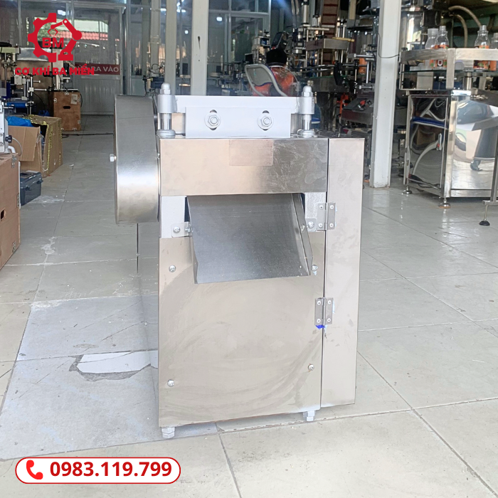 Máy thái dược liệu băng tải