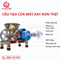 Máy xay thịt công nghiệp