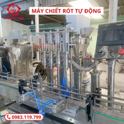 Dây chuyền chiết rót mứt trái cây tự động