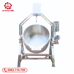 Nồi nấu cánh khuấy lật nghiêng