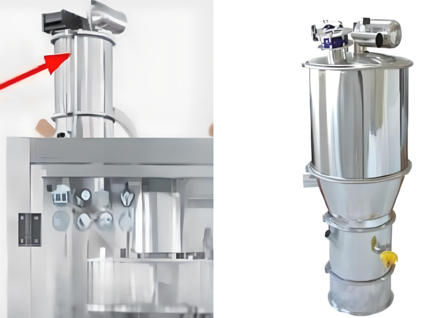 Máy cấp bột chân không