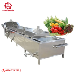 Máy chần củ rau quả