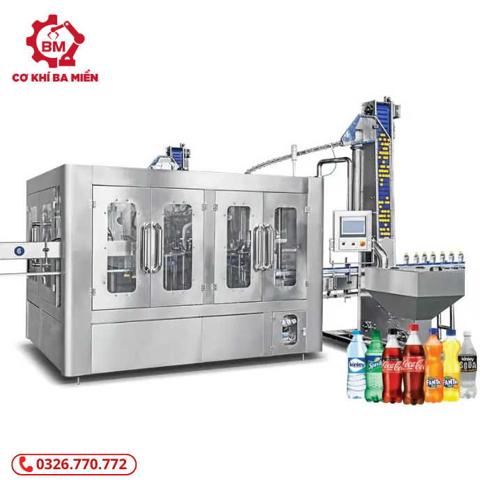 Máy chiết rót đồ uống có ga