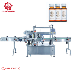 Máy chiết rót và siết nắp chai Collagen 3 in 1