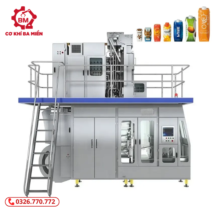 Máy Chiết Rót Vô Trùng Tetrapack