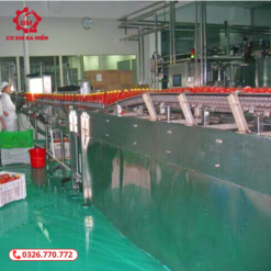 Máy tiệt trùng nghiêng chai