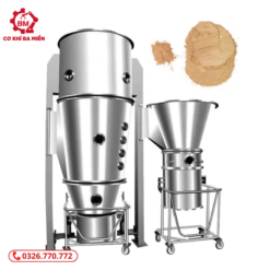 Máy sấy tầng sôi tạo hạt